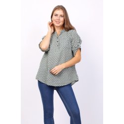 Fleur - Bomuldsbluse - V�lg farve