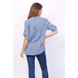 Fleur - Bomuldsbluse - V�lg farve