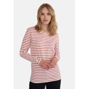 Grobund - Mulle Stribet Bluse - Rd