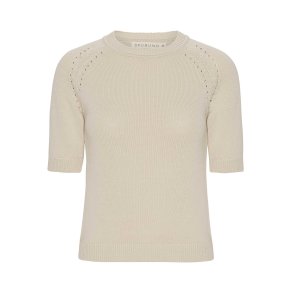 Grobund - Freja Strik Top - Beige