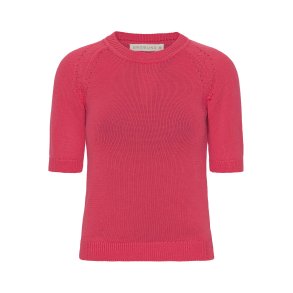 Grobund - Freja Strik Tee - Pink