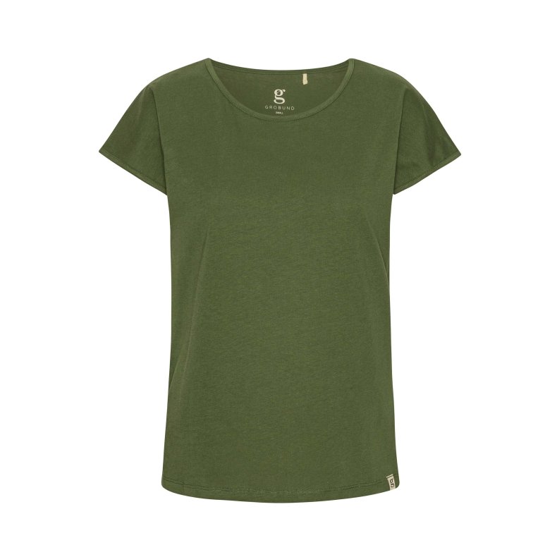 Grobund - Karen �ko. T-shirt - Dark Moss