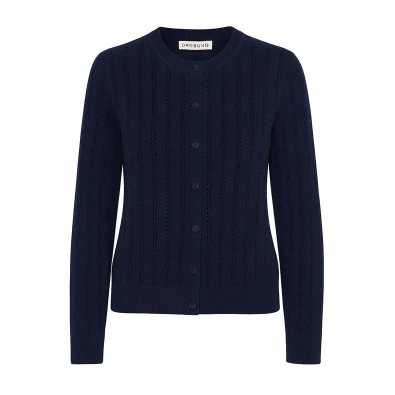Grobund - Athene Cardigan - Navy