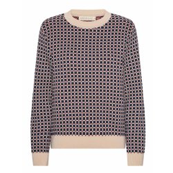 Grobund - Frida bluse - Mosaiktern