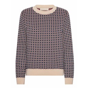 Grobund - Frida bluse - Mosaiktern