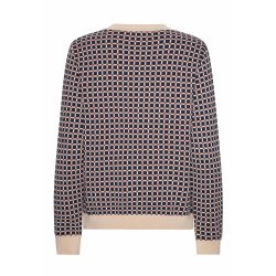 Grobund - Frida bluse - Mosaiktern