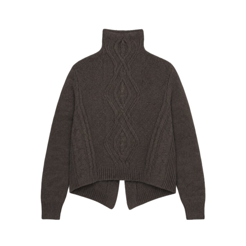 Grobund - Hermione Uld Sweater - Mocca