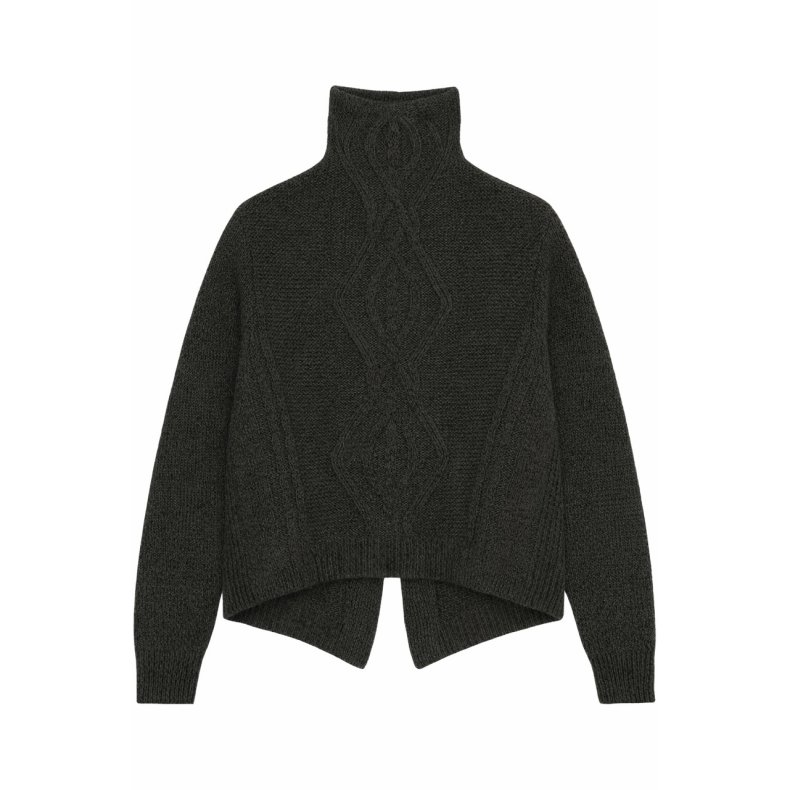 Grobund - Hermione Uld Sweater - M�rke gr� Mellange