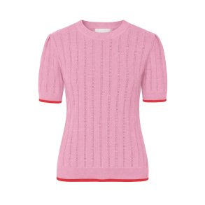 Grobund - Almine Strik tee - Soft Rose