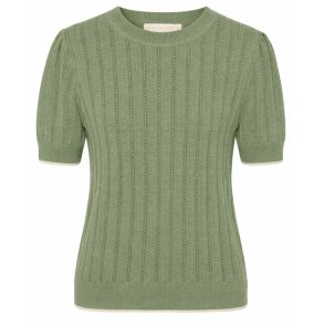 Grobund - Almine Strik tee - Sage Green