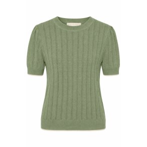 Grobund - Almine Strik tee - Sage Green