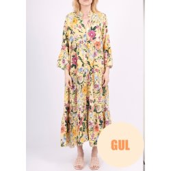 Penny - Blomster Kjole Lang - Vlg farve