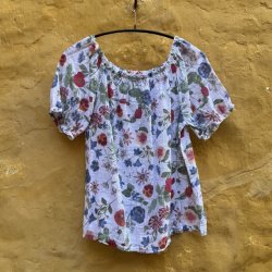 Marc Lauge - Mia Gage Bluse - Hvid