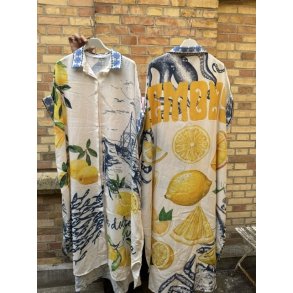 Ovesize skjorte - Citron skibet 