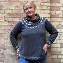 Fristed - Gamma Sweater - Charcoal