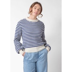 Klitm�ller Collective - Gunilla strik - Surf blue / Cream