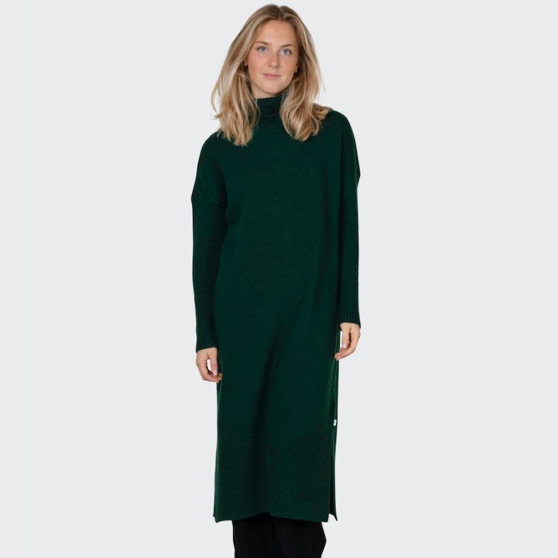 Klitmller - Gro Knit Dress - Moss Green