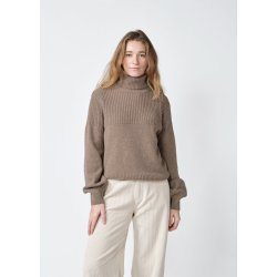 Klitm�ller Collective - Svale uld rullekrave - Cashew