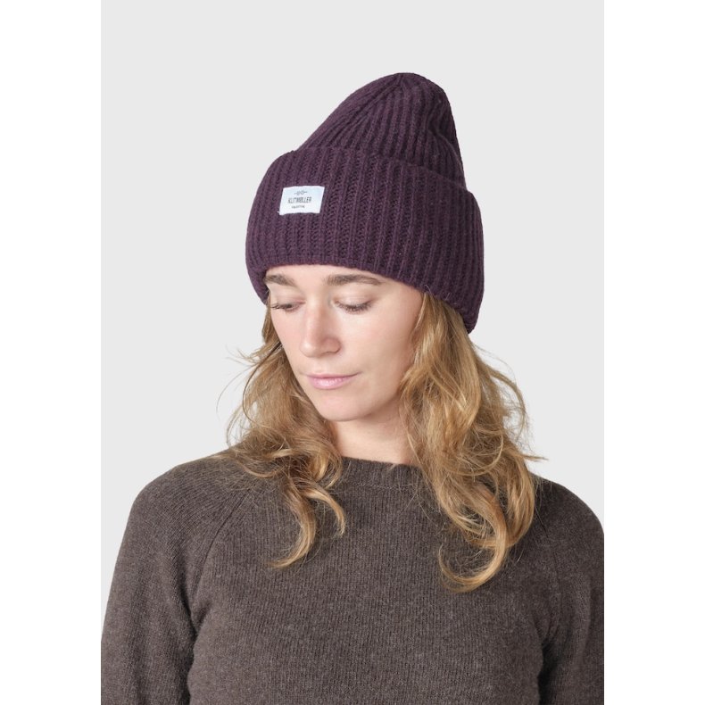Klitmller Collective - Wide rib Beane - Burgundy