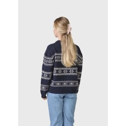 Klitmller Collective - Jette Striktrje - Navy / Pastel sand