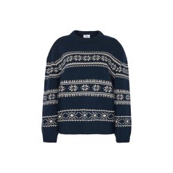 Klitmller Collective - Jette Striktrje - Navy / Pastel sand