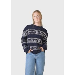 Klitmller Collective - Jette Striktrje - Navy / Pastel sand