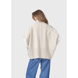 Klitmller - Palmoa Knit Poncho - Pastel Sand