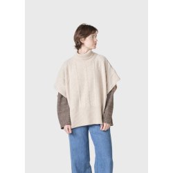 Klitmller - Palmoa Knit Poncho - Pastel Sand