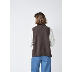 Klitm�ller Collective - Nala strik Vest - Taupe