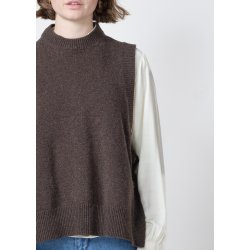 Klitm�ller Collective - Nala strik Vest - Taupe