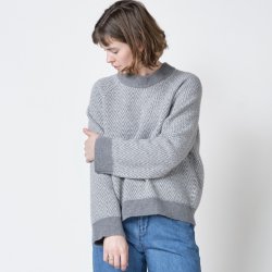 Klitm�ller Collective - Hanne Uld strik - Grey 