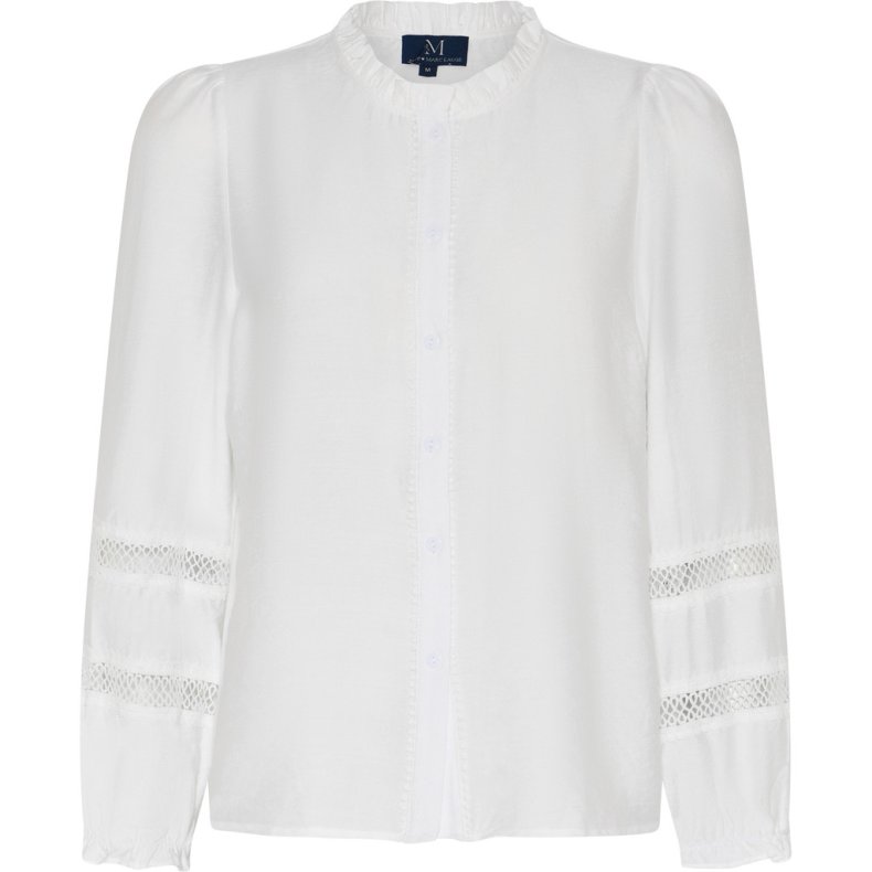 Marc Lauge - Sofie Blonde Skjorte - Off White - mamelukken