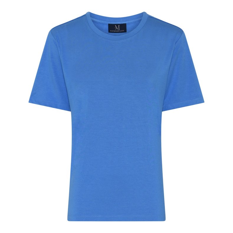 Marc Lauge - Soft Basic T-shirt - Sky blue 