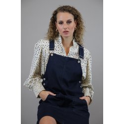 Marc Lauge - Overall Denim Dress