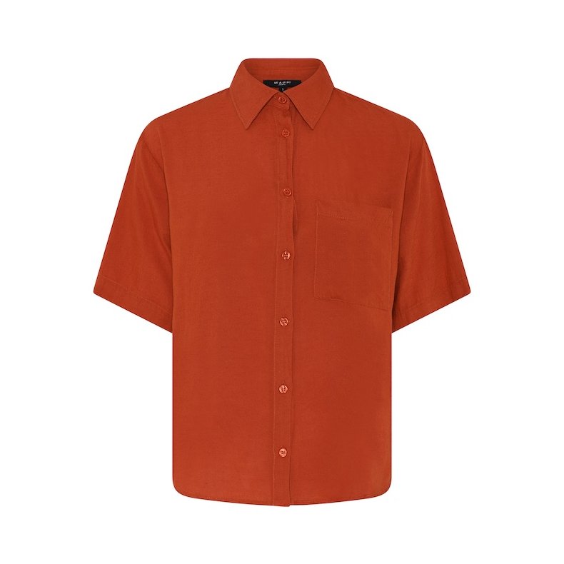 Marc Lauge - Vicky H�r skjorte - Orange