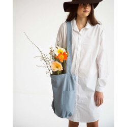 Tiktok - GOTS Mira canvas - Ashley blue