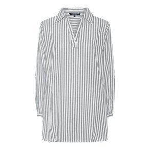 Marc Lauge - Sindy tunic stripe - Salvie Gr�n