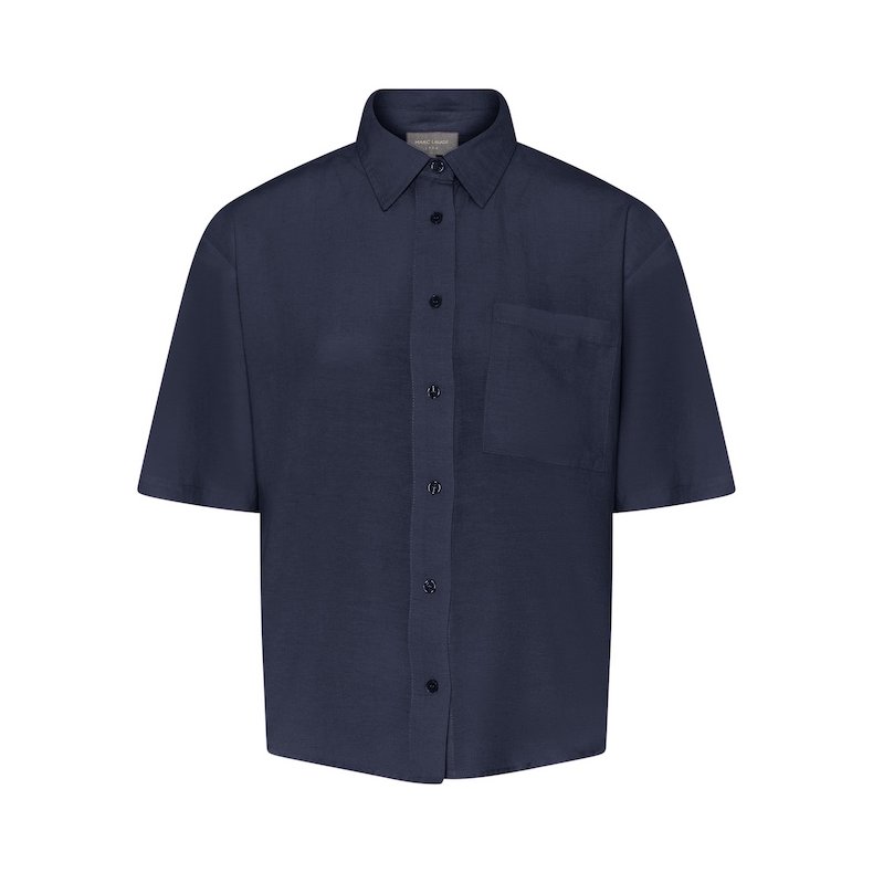 Marc Lauge - Vicky Skjorte - Navy