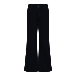 Marc Lauge - Chino Flare Jeans - Black Denim  