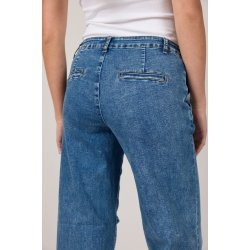 Marc Lauge - Chino Flared Jeans - Light Blue used