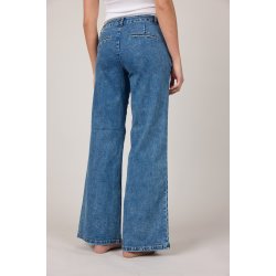 Marc Lauge - Chino Flared Jeans - Light Blue used