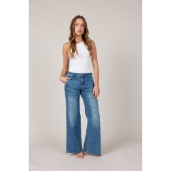 Marc Lauge - Chino Flared Jeans - Light Blue used