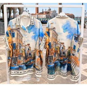 Oversize Skjorte - Italiensk by