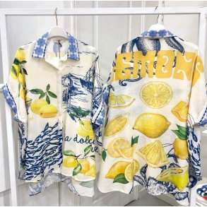 Oversize Skjorte - Citron Skib