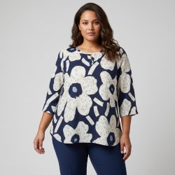 Pont Neuf - Mirell Bluse - Navy