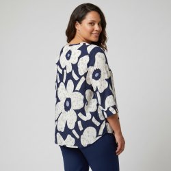 Pont Neuf - Mirell Bluse - Navy