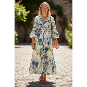 Penny Kjole - Broderi Anglaise Dalia - Marine