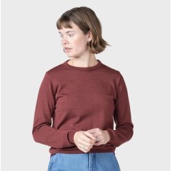 Klitm�ller Collective - Womens Basic Merino Knit - Burgundy