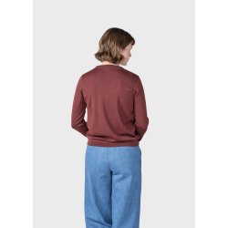 Klitm�ller Collective - Womens Basic Merino Knit - Burgundy