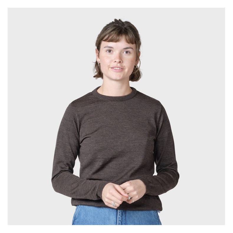 Klitm�ller Collective - Womens Basic Merino Knit -Taupe
